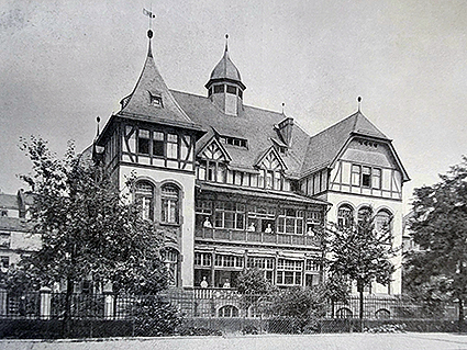 Abbildung 12: Ansicht – Südseite von Böttgerstraße, Kinderheim e. V. 1913