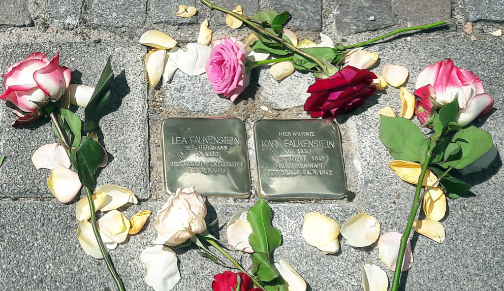 Stolpersteine Karl und Lea Falkenstein