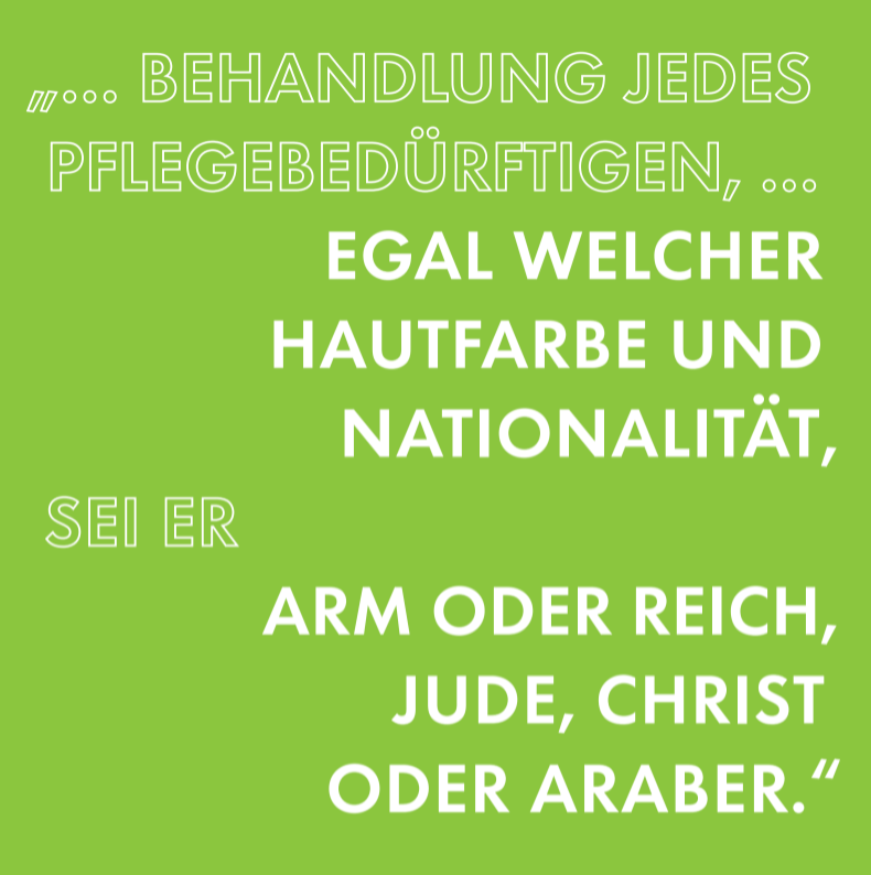 Postkarte des Historischen Museum zum Beitrag der Jüdischen Pflegegeschichte im Rahmenprogromm